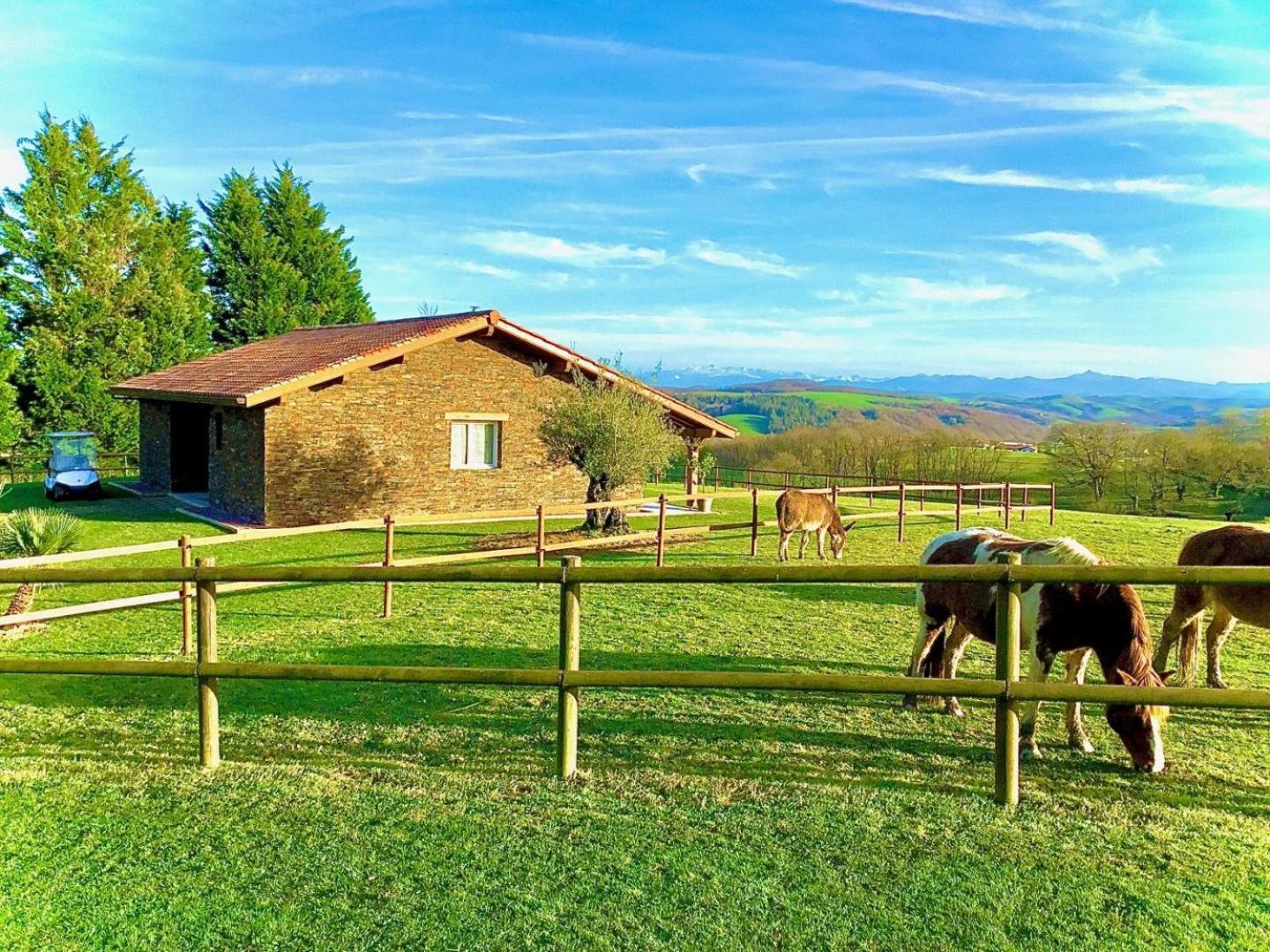 Villa La Bergerie à Bardos Extérieur photo